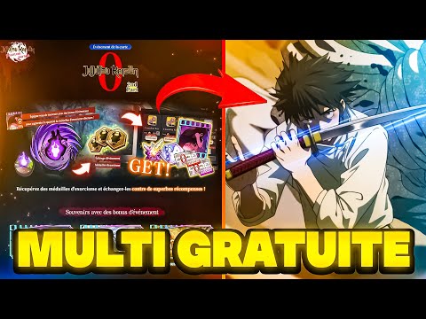 UNE MULTI OFFERTE SUR YUTA ET GETO DES CUBES ET TICKETS GRATOS ! JUJUTSU KAISEN PHANTOM PARADE