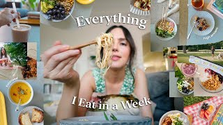 What I eat in a week (high protein + balanced meals)