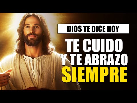 DIOS TE DICE HOY 😇 AUNQUE NO ME VEAS TE CUIDO, AUNQUE NO ME SIENTAS TE ABRAZO, ESCÚCHALO COMPLETO