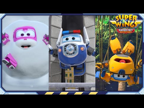 Superwings | S7 Highlight | Jett's Birthday Party | Super Pet Adventures | Ep.21