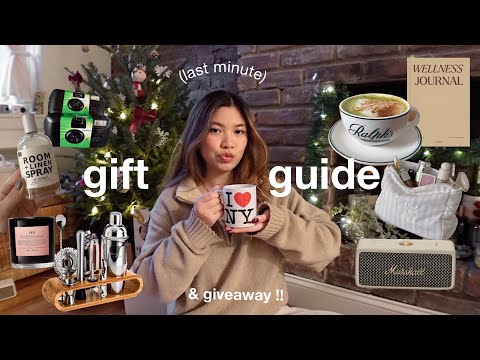 last minute GIFT IDEAS everyone will love 🎄 + giveaway!