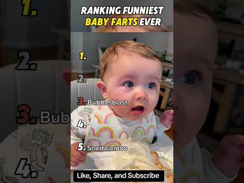 Funniest Baby Farts Ever! Hilarious Baby Reactions You Can’t Miss #Shorts