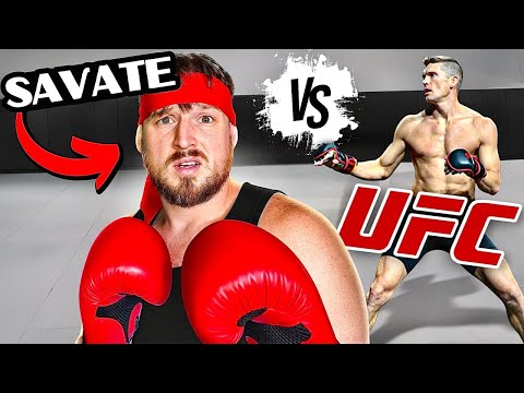 Testing “Savate” vs a UFC Fighter