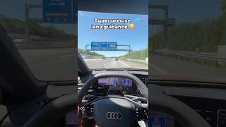 🗺️Super precise lane guidance in the Audi A5!