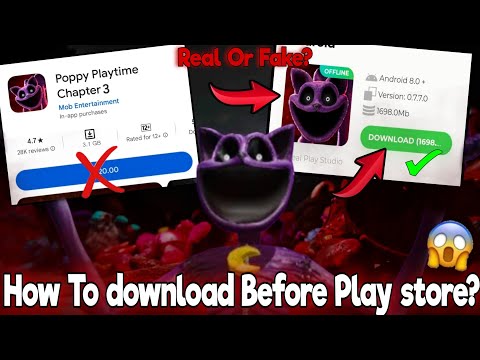 Poppy Playtime Chapter 3 - Android Release Date With New Download Link | Poppy playtime ch 3 Mobile