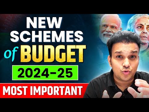 New Schemes in Budget 2024 | बजट 2024-25 speech central government schemes |uppsc uppcs pcs ro aro