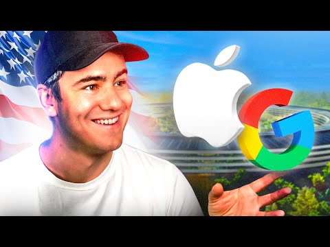 J’ai visité Apple et Google, c’était incroyable.