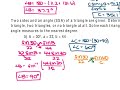 Triangle Area and Trigonometric Relationships