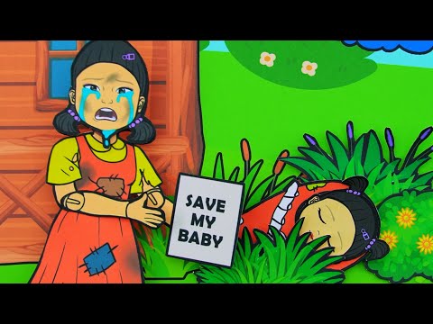 Paper Dolls Dress Up Squid Game Doll Kidnapped #shorts