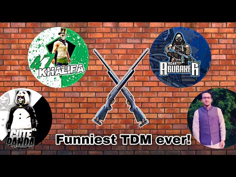 47 khalifa ,Cute panda vs Roar Abubakar ,mirza | 2v2 Funniest TDM MATCH ๐ | watch till end!!