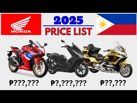 HONDA MOTORCYCLES PRICE LIST PHILIPPINES 2025