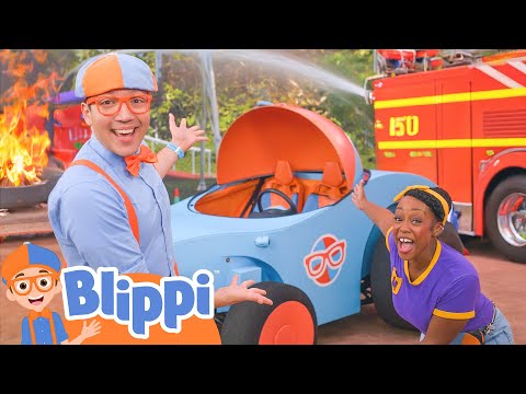 Let’s Learn About Firefighters with Blippi & Meekah!
