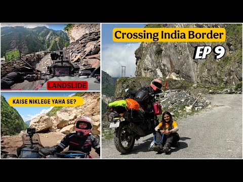 Finally Nepal it is crossed the border || RiderGirl Vishakha🇮🇳