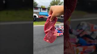 Cooking Steak on a Go Kart 😂🏎️ #Shorts