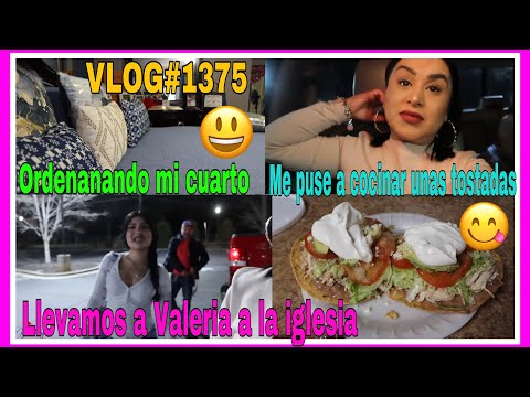 VLOG#1375ORDENANDO MI CUARTO😃TOCO LLEVAR A MI VALE A LA IGLESIA🙏ME PUSE A COCINAR UNAS TOSTADAS😋