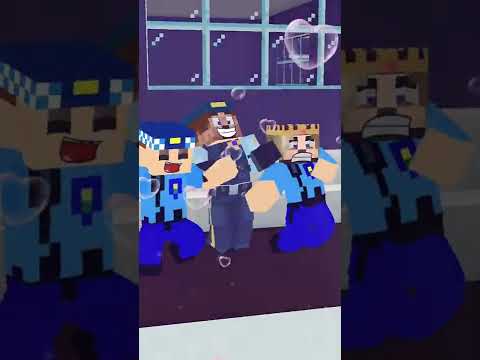 ZENGİN, FAKİR VE KEREM KOMİSER! 😂 - Minecraft #shorts