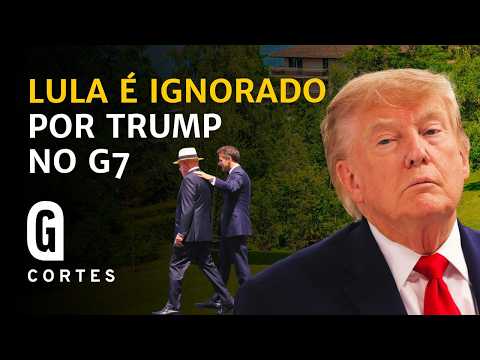 "CLIMÃO NO G7": Trump IGNORA Lula durante encontro na França