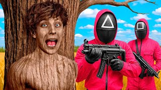 I Learned Extreme Camouflage To Escape Squid Game!