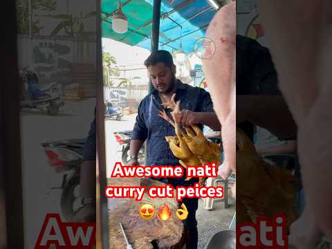 Awesome Nati Curry cut 👌( youngest known butcher🐓) #zamampoultry #youtubeshorts
