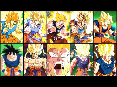 Goku's SSJ Awakening - Evolution 【悟空のスーパーサイヤ人覚醒】