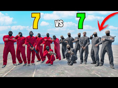 NUESTRO PRIMER 7 vs 7 con GENTE PRO en GTA 5 Online!