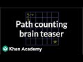 Understanding Grid Paths and Binomial Coefficients