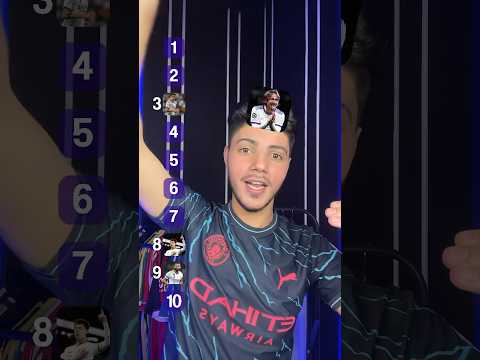 أفضل 10 لاعبين بالريال 🤍🔥!