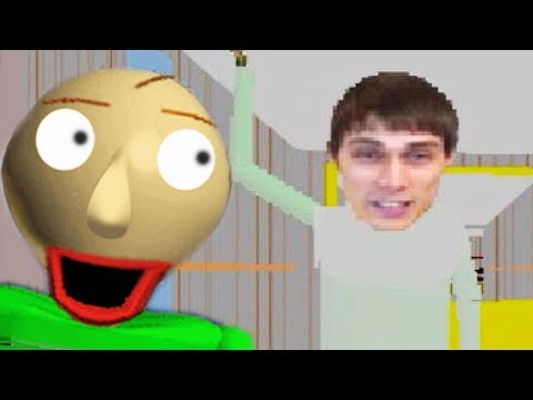 ДЕКАРТ ВМЕСТО БАЛДИ! Я В ИГРЕ! - Baldi's Basics In Education And Learning