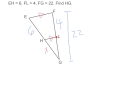 Proportions and Parallel Lines in Triangles
