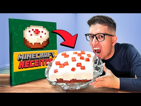 Eu Cozinhei Como o Livro do Minecraft Mandou
