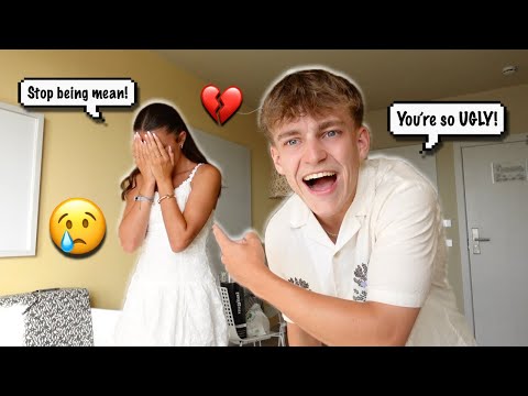 Being REALLY MEAN To My GIRLFRIEND To See What She Does... *cries* 😭🤫