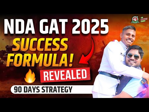NDA 2 GAT 2025 Made Easy: Syllabus → Strategy → Daily Study Plan  | Score High in GS! #nda2025