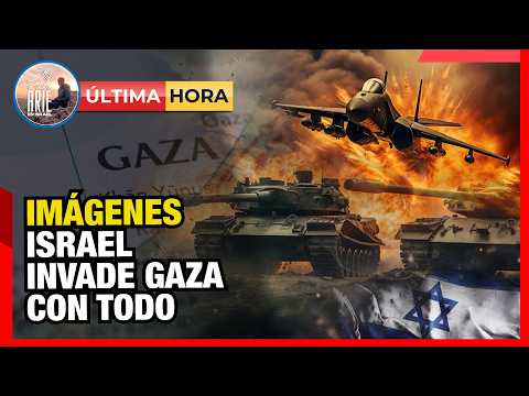 🚨 URGENTE 🚨 ¡Israel lanza ofensiva total! Gaza arde en tres frentes