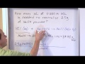 Sodium Hydroxide Neutralization Concepts