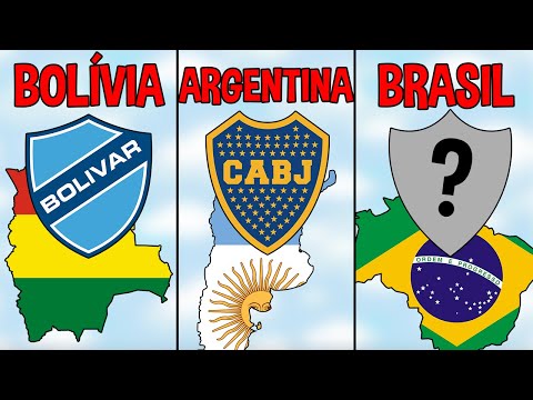 O MAIOR Time de CADA PAÍS da AMÉRICA DO SUL!
