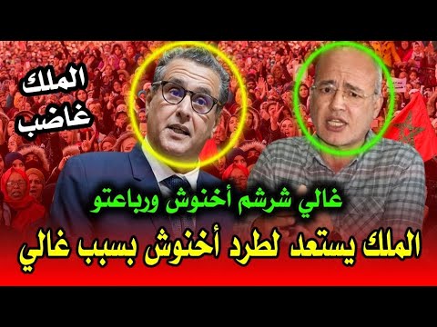 شاعلة🔥عزيز غالي شرشم أخنوش وحكومته❌️ أخنوش مطرود‼️والملك غاضب من هذا الفيديو⛔️ المغرب ذهب للهاوية🔴