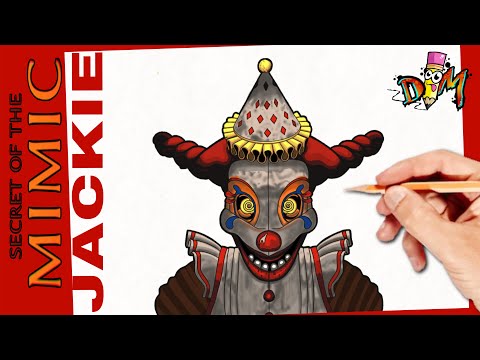 COMO DIBUJAR a JACKIE de FIVE NIGHT AT FREDDY'S: Secret of the Mimic  | how to draw Jackie FNaF