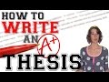 Crafting Effective Thesis Statements for Essays