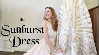 Recreating the House of Worth : Sunburst Dress Part 1