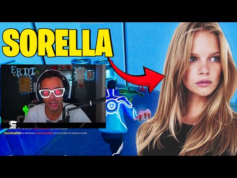 CI PROVO con la SORELLA di uno SCONOSCIUTO in DUO RIEMPI su FORTNITE!!