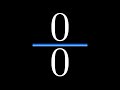 Understanding 0 Divided by 0