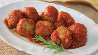 Albóndigas jugosas con tomate 😋PARA MOJAR PAN EN LA SALSA!