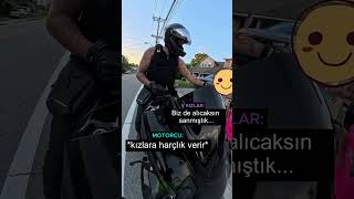 MOTORCUNUN YAPTIĞI DAVRANIŞ HERKESE ÖRNEK OLDU.. 🥹❤️