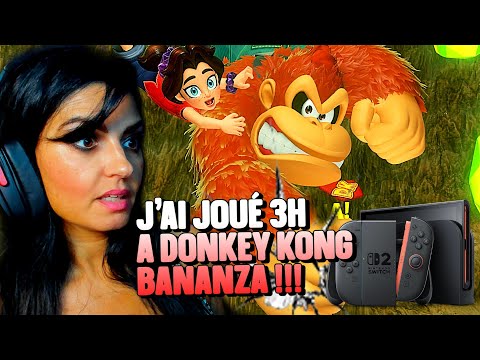 J'ai joué 3h à Donkey Kong Bananza sur Switch 2 : c'est LUI le BANGER🔥