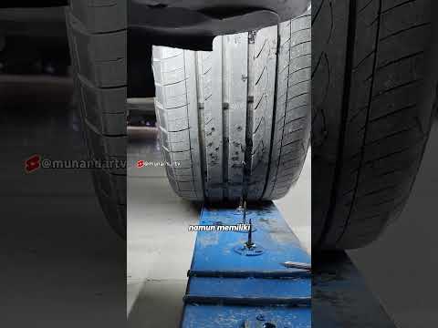 Pernah dengar Self Sealing Tire?  #munandartv #automobile #faktaunik