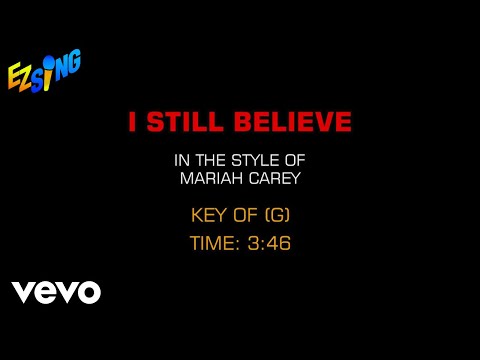 Mariah Carey – I Still Believe (Karaoke)
