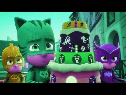 Looking After Gekko | COMPILATION | PJ Masks Funny Colors | Cartoons for Kids