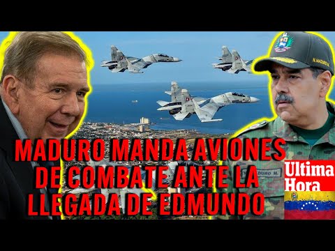 Urgente❗DESPEGAN aviones F16 de VENEZUELA para FRENAR a EDMUNDO GONZALES❗