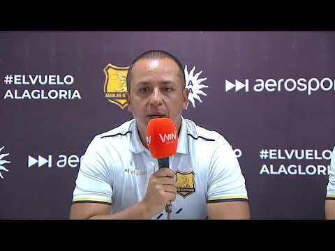 Rueda de prensa de Águilas Doradas tras su partido con Tolima