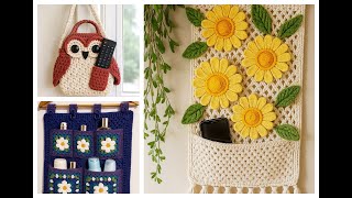 Crochet Storage Bag Design Ideas#design #crochet